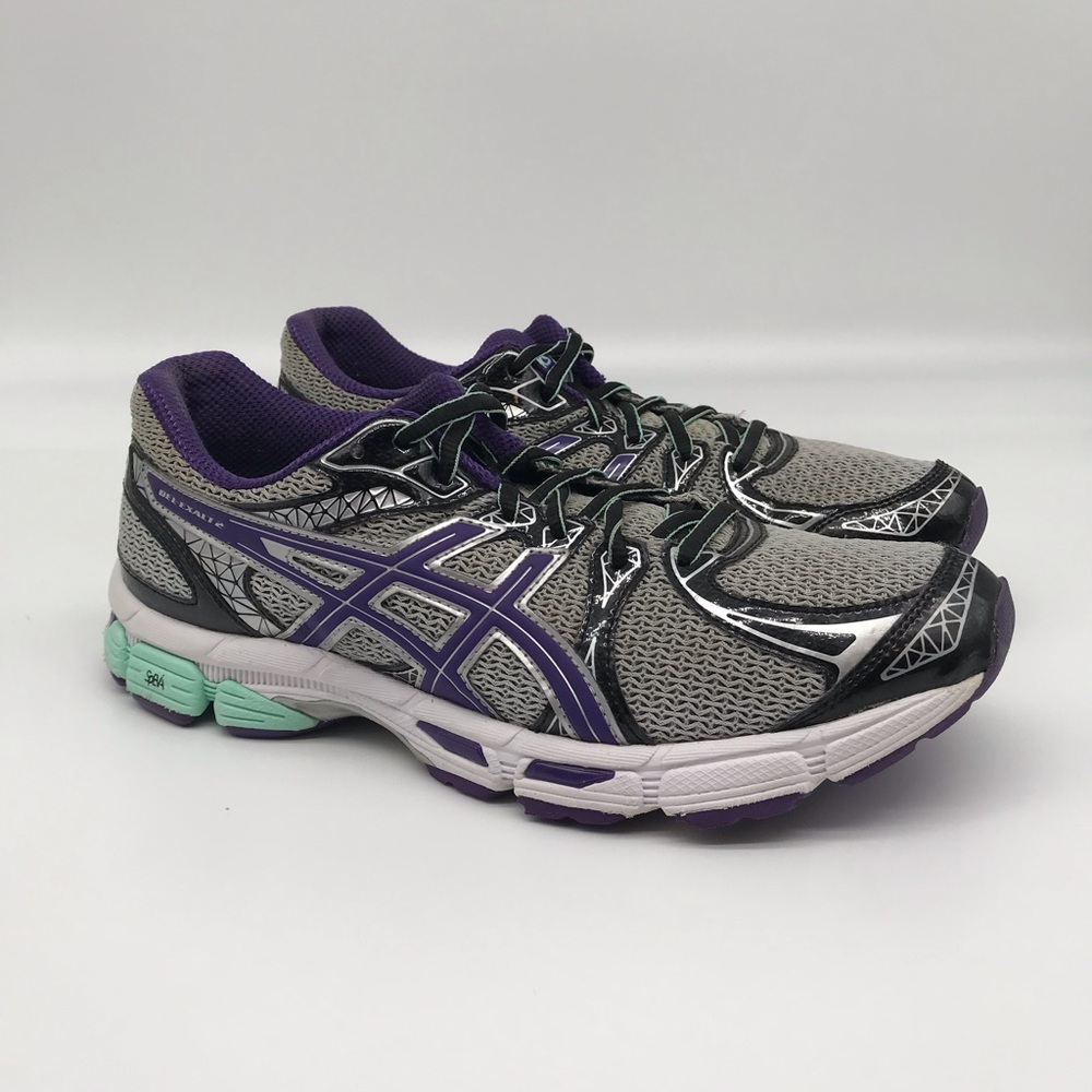Asics Women’s Purple/Gray/Black Shoe Sz 9